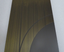 拉絲蝕刻青銅電梯板